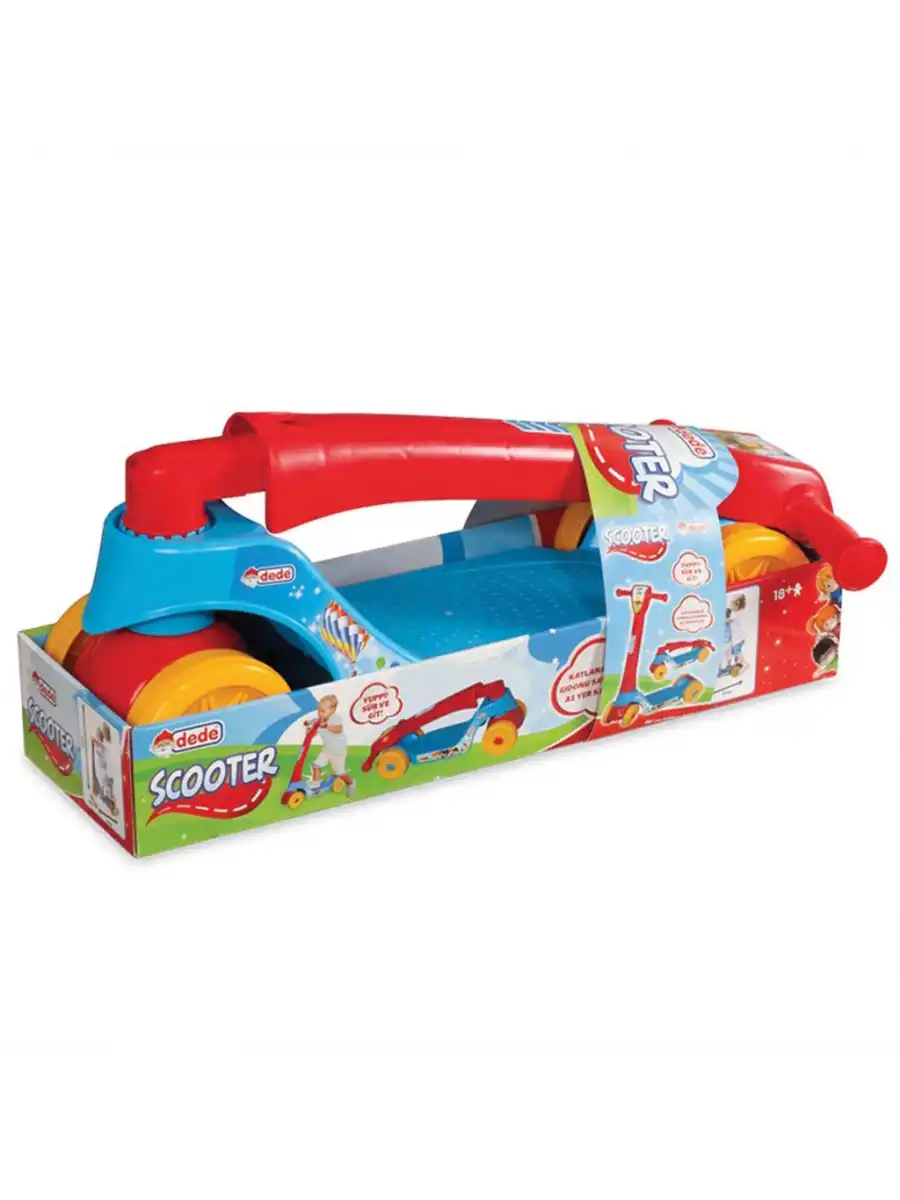 Benim Ilk Scooter - Plastik Scooter - 4 Tekerli Scooter - Bingit - Kaykay