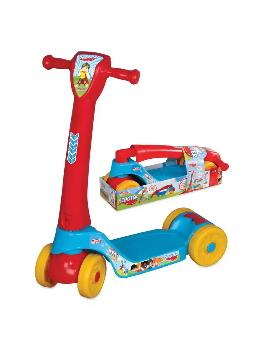 Benim Ilk Scooter - Plastik Scooter - 4 Tekerli Scooter - Bingit - Kaykay