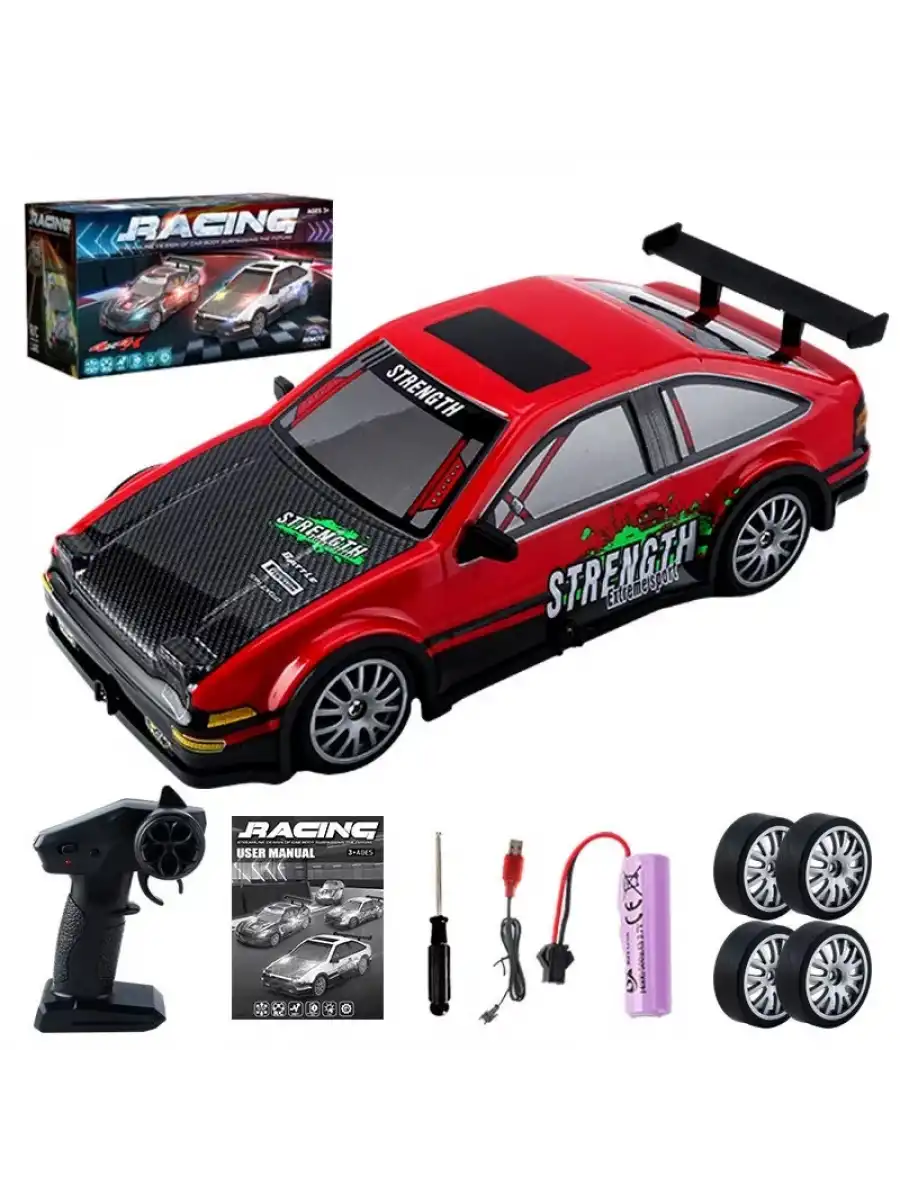 Uzaktan Kumandalı Drift Arabası Racing Car Drift - Işıklı Ful Drift Araba RC Araba - RC Araç