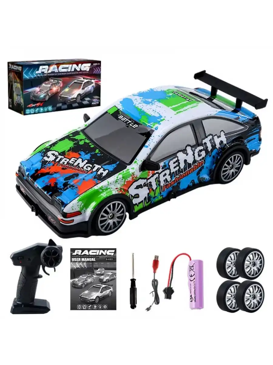 Uzaktan Kumandalı Drift Arabası Racing Car Drift - Işıklı Ful Drift Araba RC Araba - RC Araç