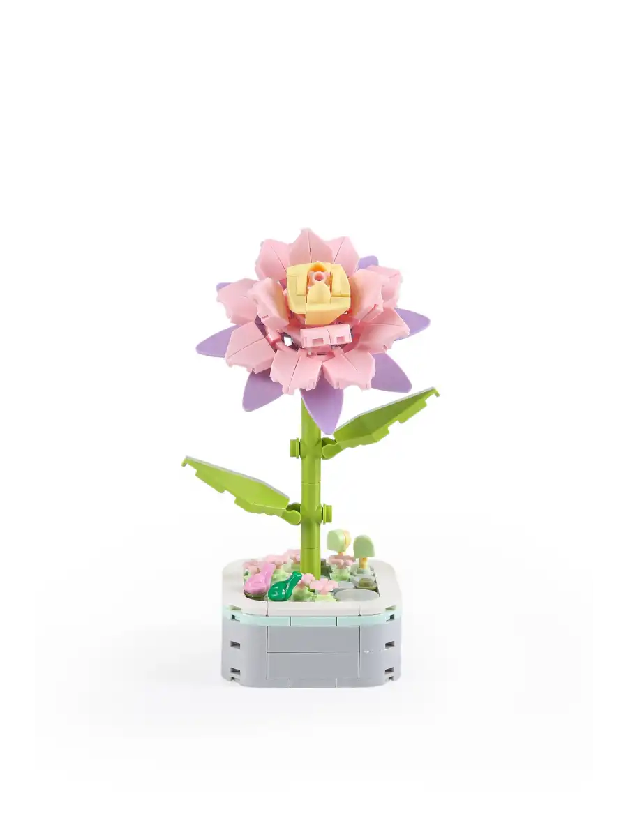 Mikro Blok Atlas Çiçeği Çiçek Lego - Lego Setleri Mini Lego - Çiçek Lego - Blossom Çiçek Lego