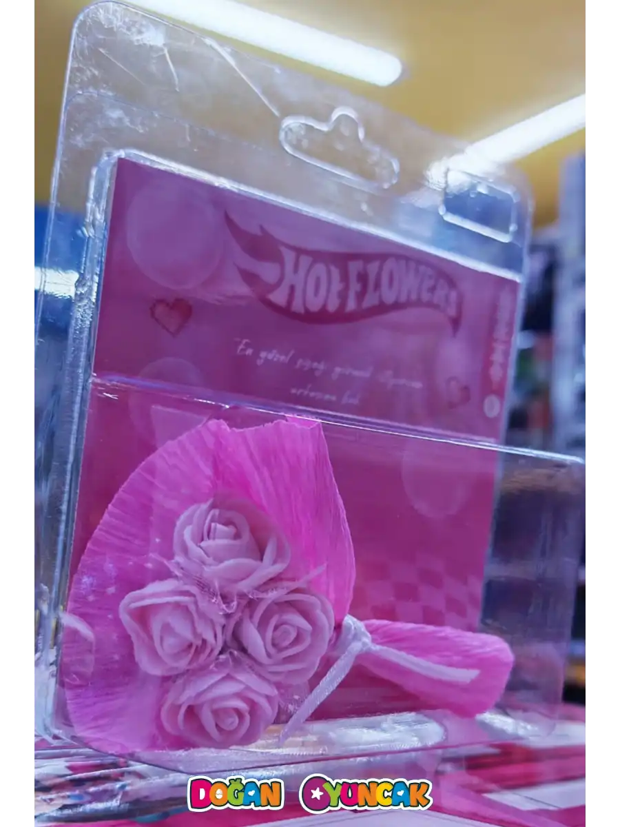 Hot Flowers Aynalı Çiçek Pembe - Hediyelik Hotflowers Çiçek Mini Buket Spotify Hotflowers Çiçek