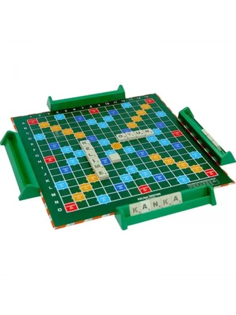 Scrabble Türkçe Kelime Oyunu - Kelime Üretme Oyunu Akıl ve Zeka Oyunu - Scrabble Oyunu