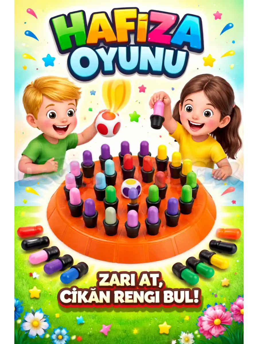 Memory Chess Hafıza Satrancı - Hafıza Oyunu Akıl ve Zeka Oyunu Rengi Bul Oyunu