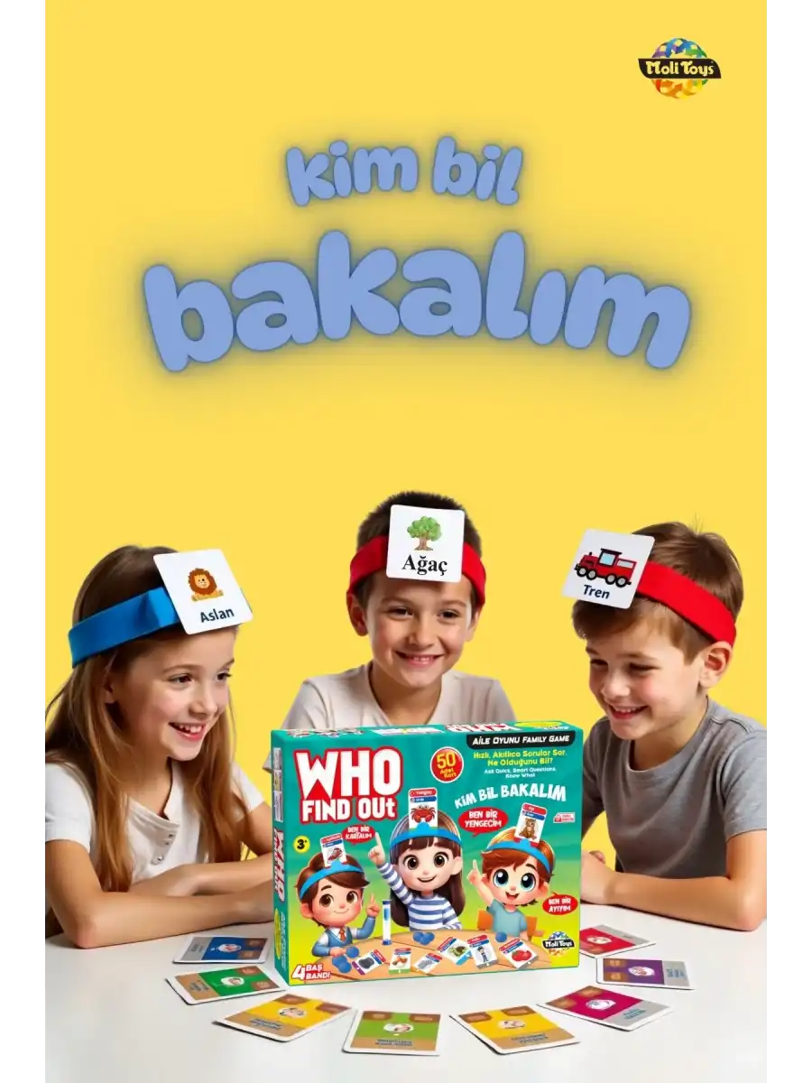Kim Bil Bakalım Oyunu - Ben Kimim Oyunu Aile Oyunu Kutu Oyunu Find Out Who Games