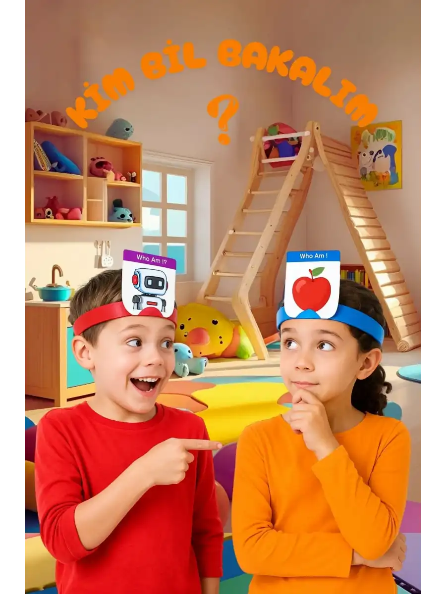 Kim Bil Bakalım Oyunu - Ben Kimim Oyunu Aile Oyunu Kutu Oyunu Find Out Who Games