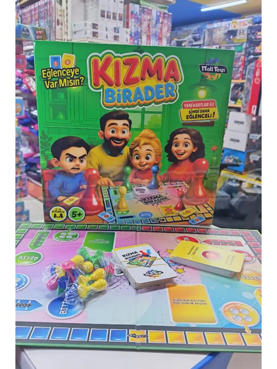 Kartlı Kızma Birader Oyunu - Akıl ve Zeka Oyunu - Kızma Birader Oyunu Aile Oyunu