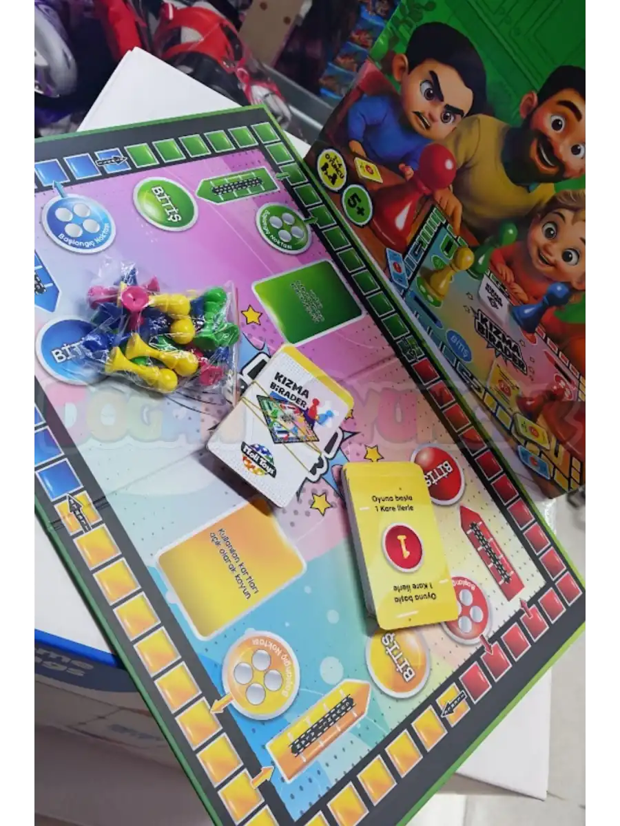 Kartlı Kızma Birader Oyunu - Akıl ve Zeka Oyunu - Kızma Birader Oyunu Aile Oyunu