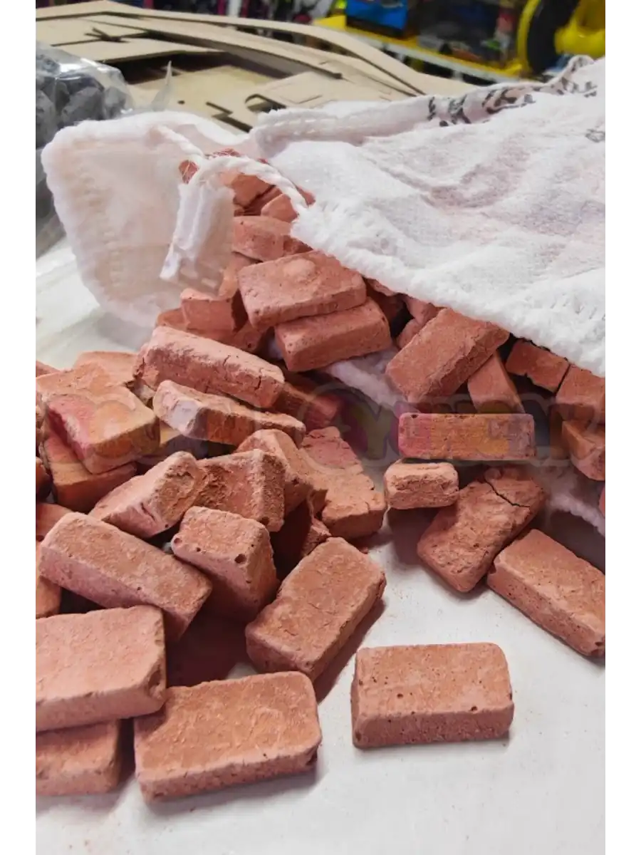Brick House Minyatür Inşaat Seti - Tuğla İnşaat Seti Ev Yapma Seti Kiramit Seti