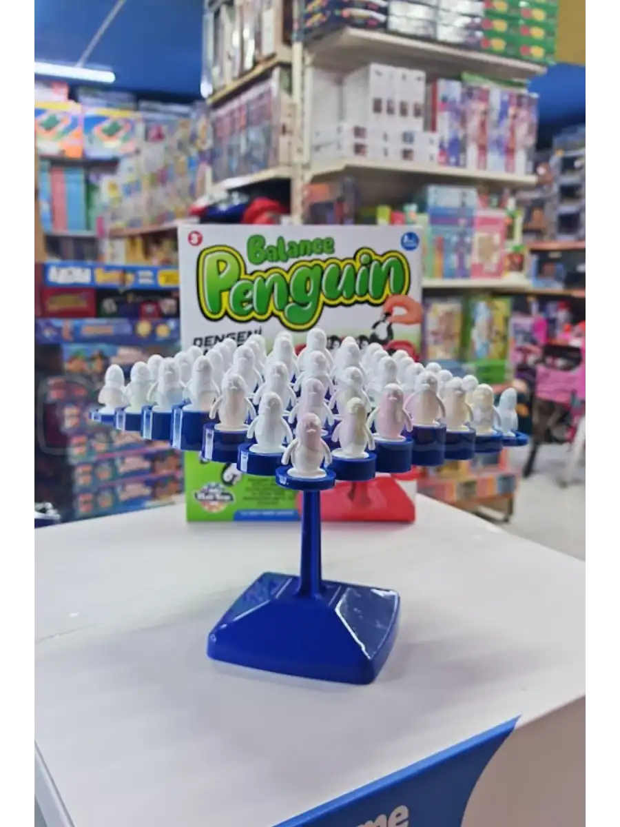 Balance Penguen Denge Oyunu - Eğitici Oyuncak Penguen Denge Oyunu - Strateji Oyunu