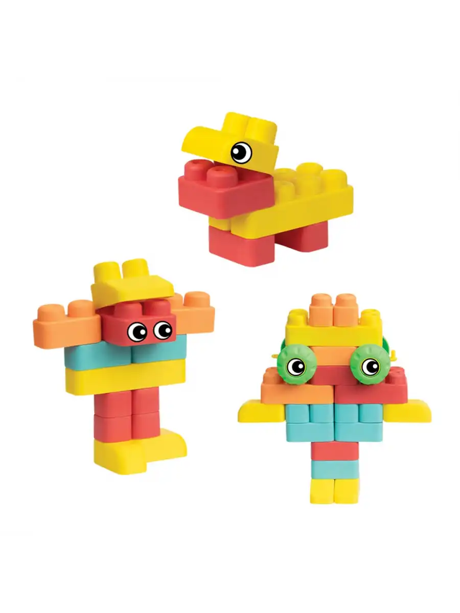 Yumuşak Soft Maxi Bloklar (41 Parça) - Soft Yumuşak Bloklar - Büyük Soft Lego Oyuncakları - Yumuşak Lego - Soft Lego