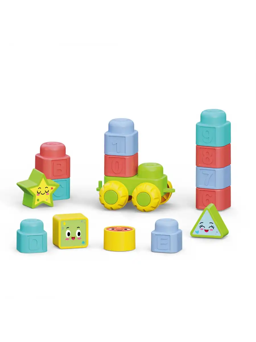 Yumuşak Big Bloklar ABC & 123 - Büyük Yumuşak Bloklar - Büyük Soft Lego Oyuncakları