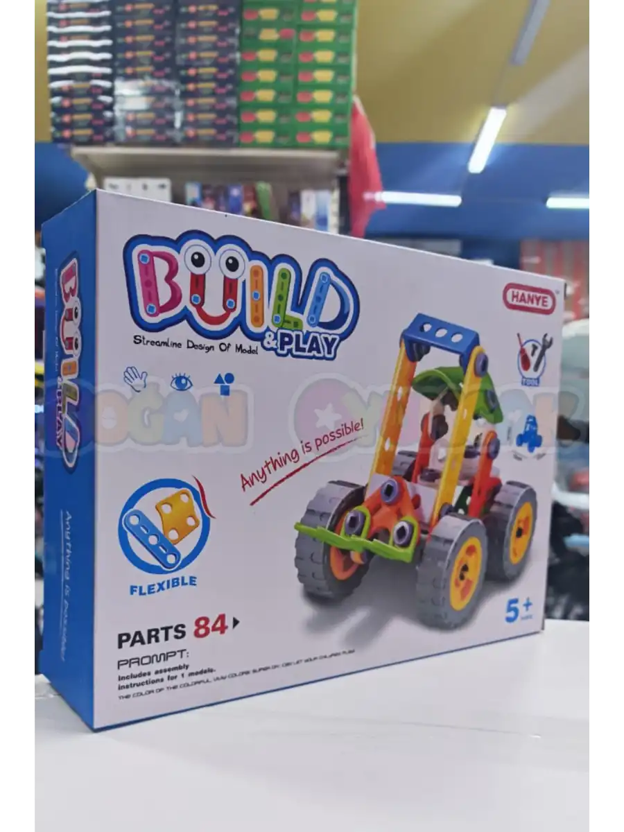 Hanye Sök-Tak Forklift Makinesi Modeli - Oyuncak Söktak İnşaat Modeli - Lego Setleri