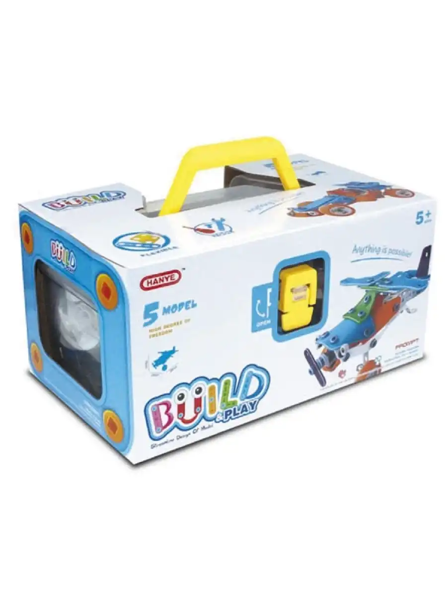 Hanye Sök-Tak Karma Seti Modeli - Oyuncak Söktak 5i Bir Arada Çanta Modeli - Lego Setleri