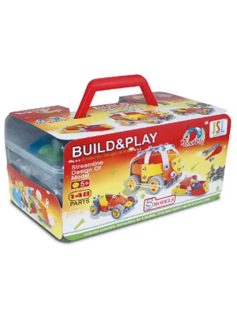 Hanye Sök-Tak Karma Seti Modeli 2 - Oyuncak Söktak 5i Bir Arada Çanta Modeli - Lego Setleri