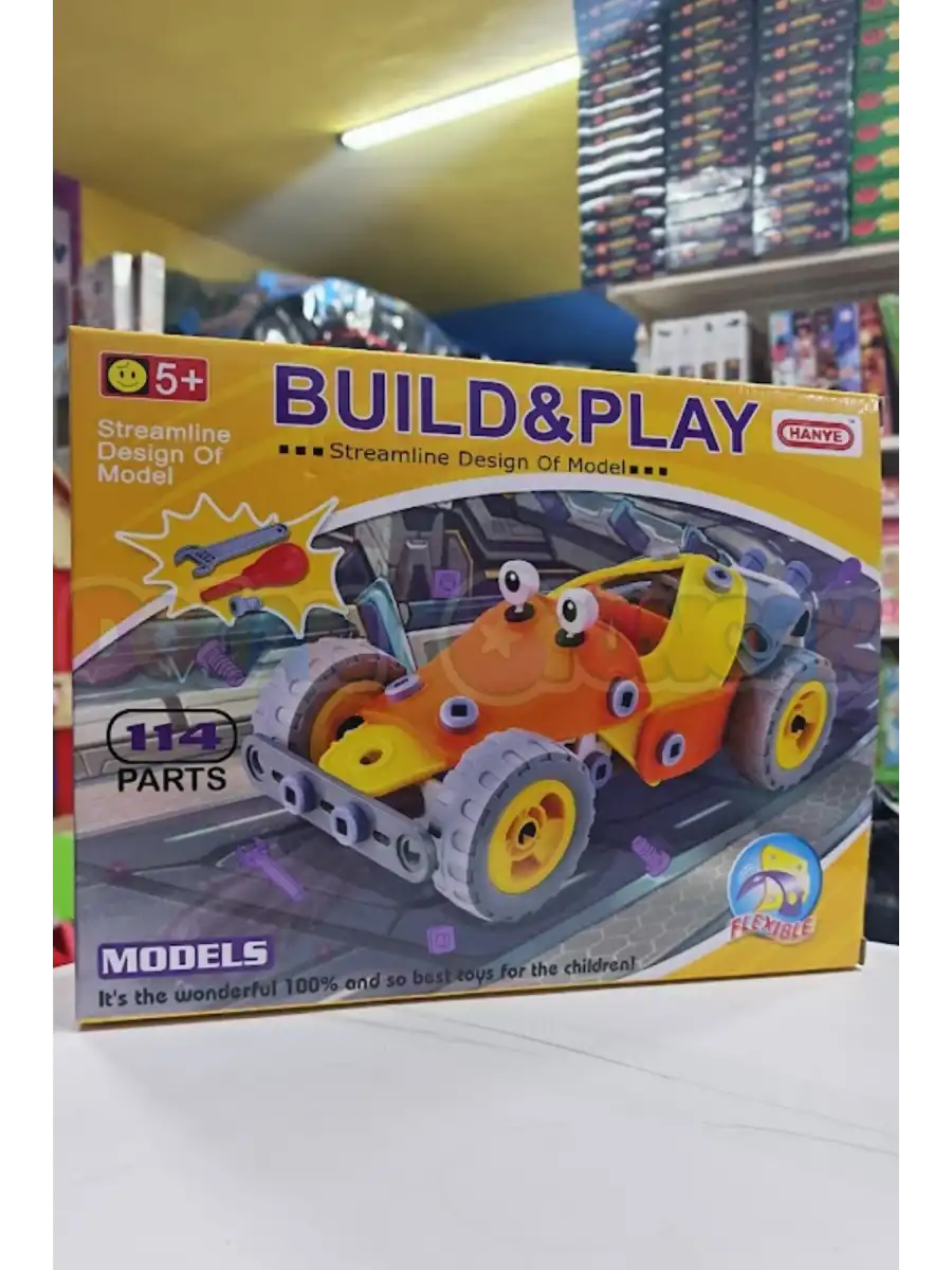 Hanye Sök-Tak Yarışçı Araba Modeli - Oyuncak Söktak Araç Modeli - Lego Setleri