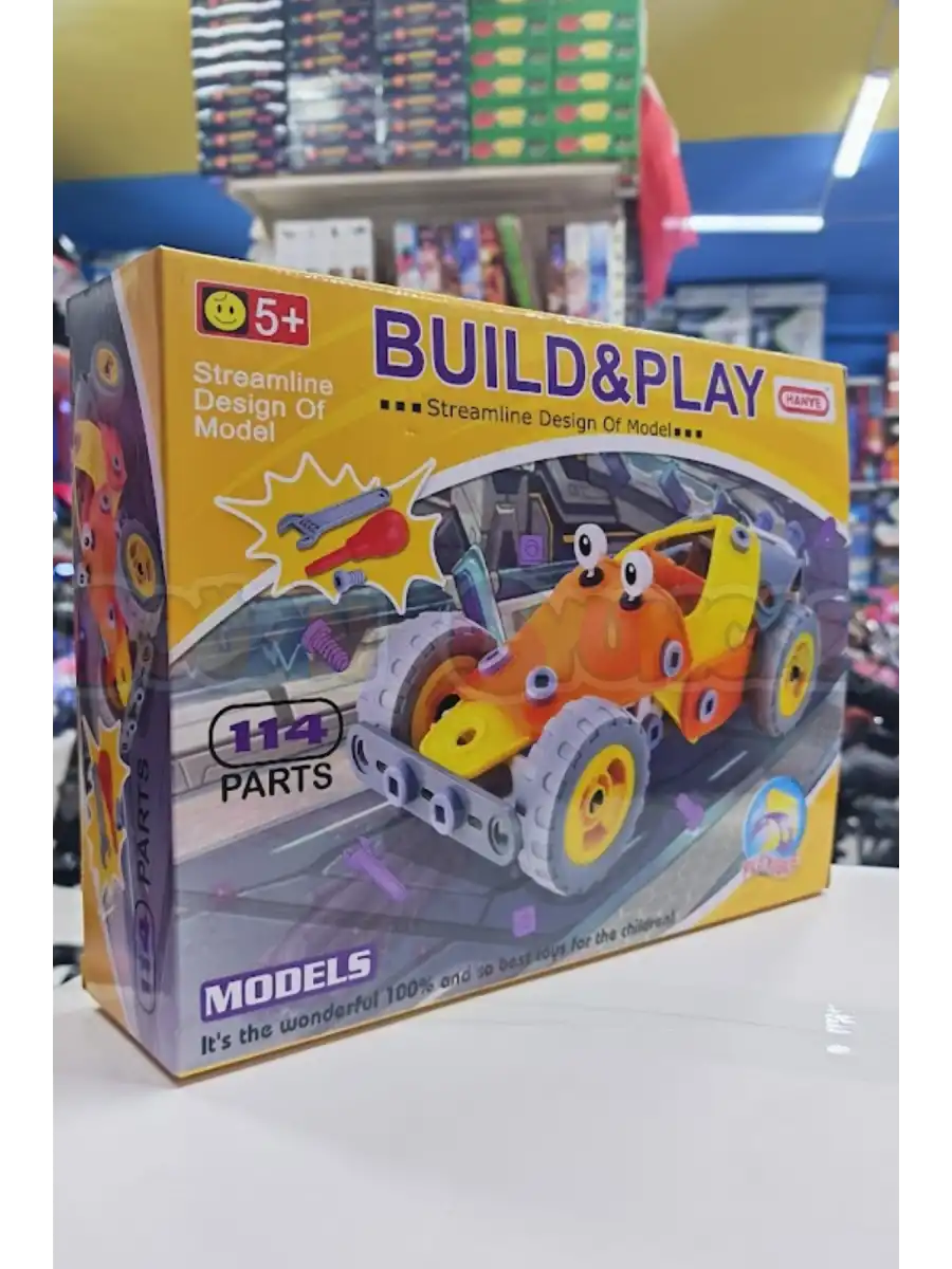Hanye Sök-Tak Yarışçı Araba Modeli - Oyuncak Söktak Araç Modeli - Lego Setleri
