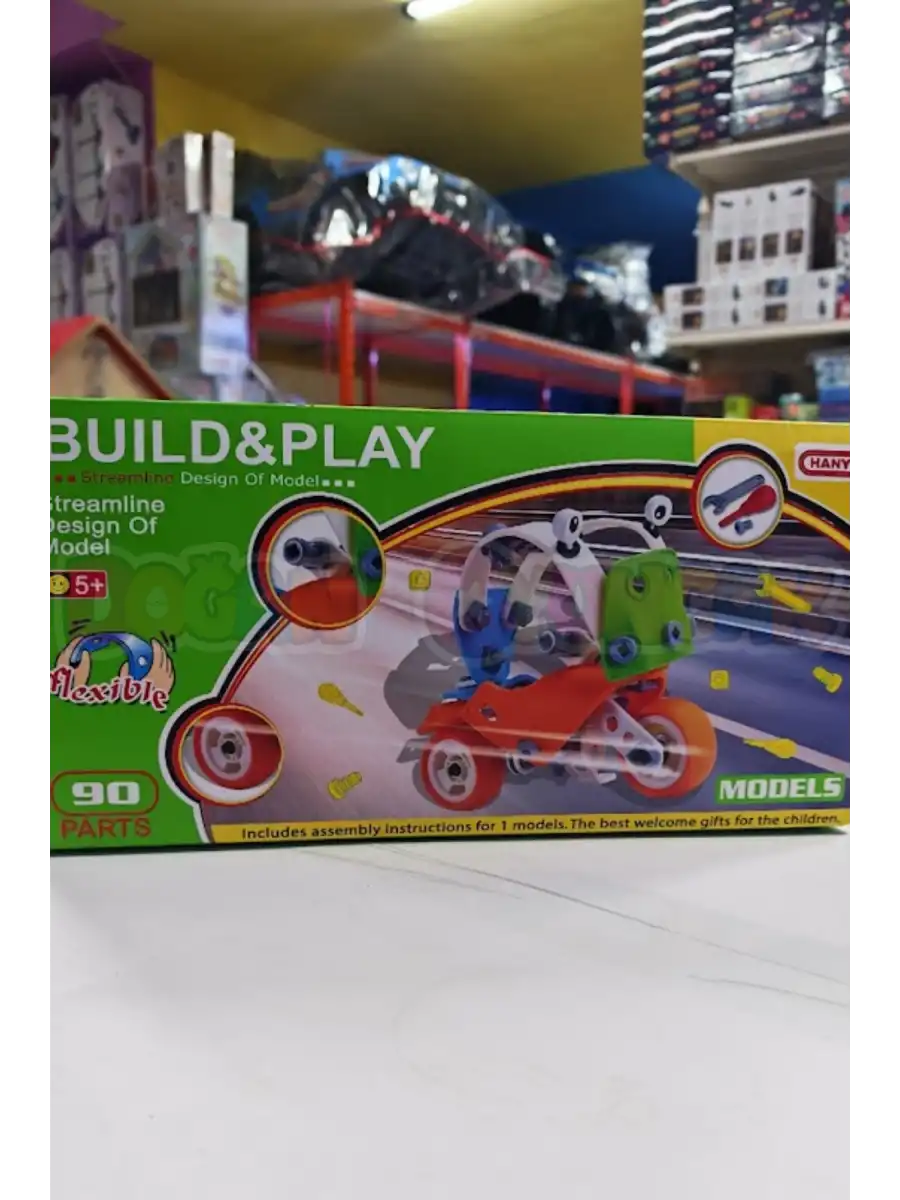 Hanye Sök-Tak Motosiklet Modeli 2 - Oyuncak Söktak Motorsiklet Modeli - Lego Setleri