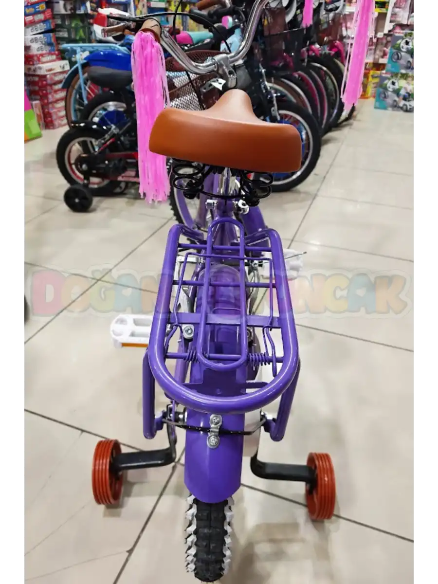 BMX Legano Optimum Series Retro 16 Jant Çocuk Bisikleti Mor - Legano 16 Jant Bisiklet Retro BMX Bisiklet