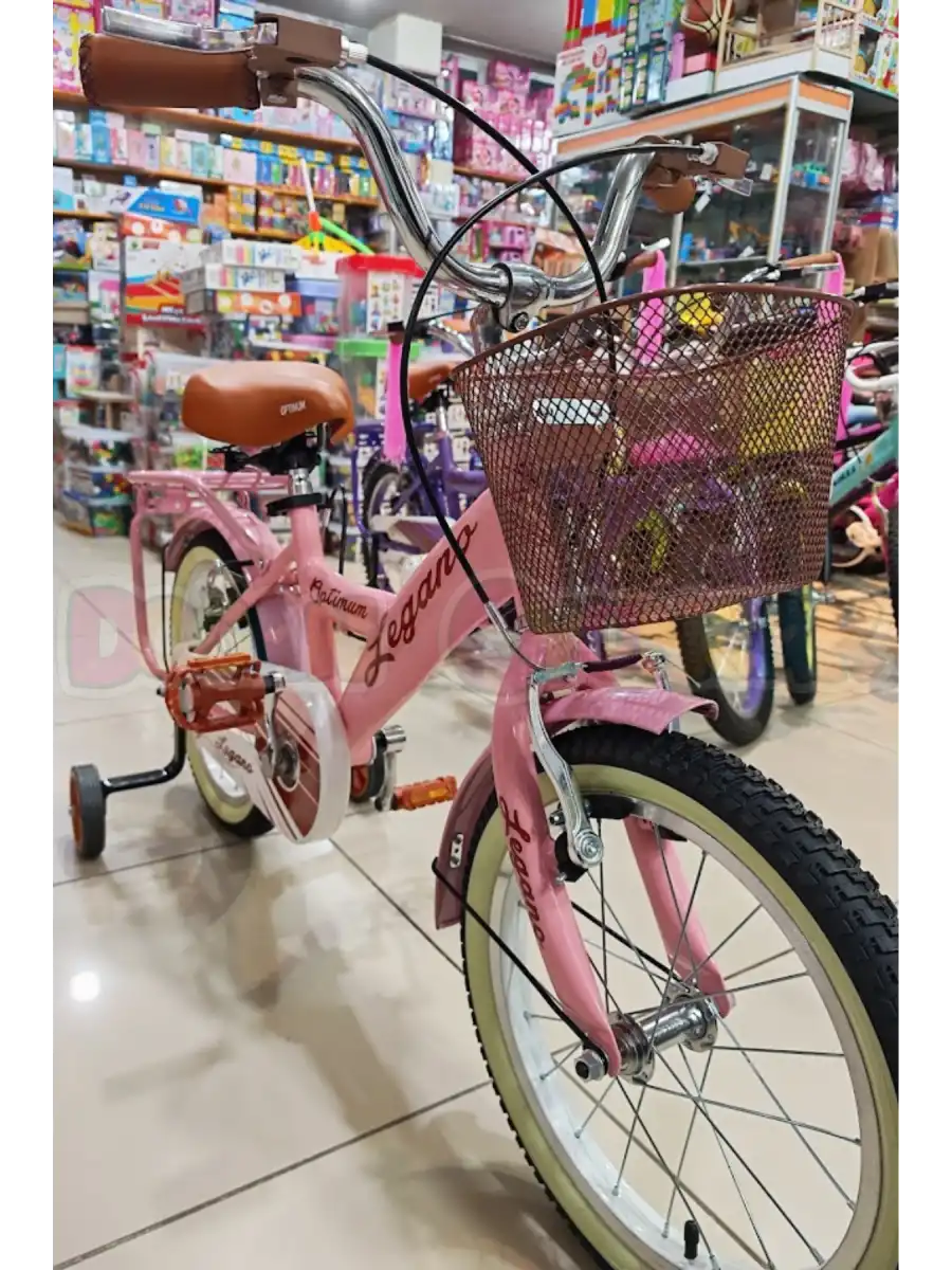 BMX Legano Optimum Series Retro 16 Jant Çocuk Bisikleti Pembe - Legano 16 Jant Bisiklet Retro BMX Bisiklet