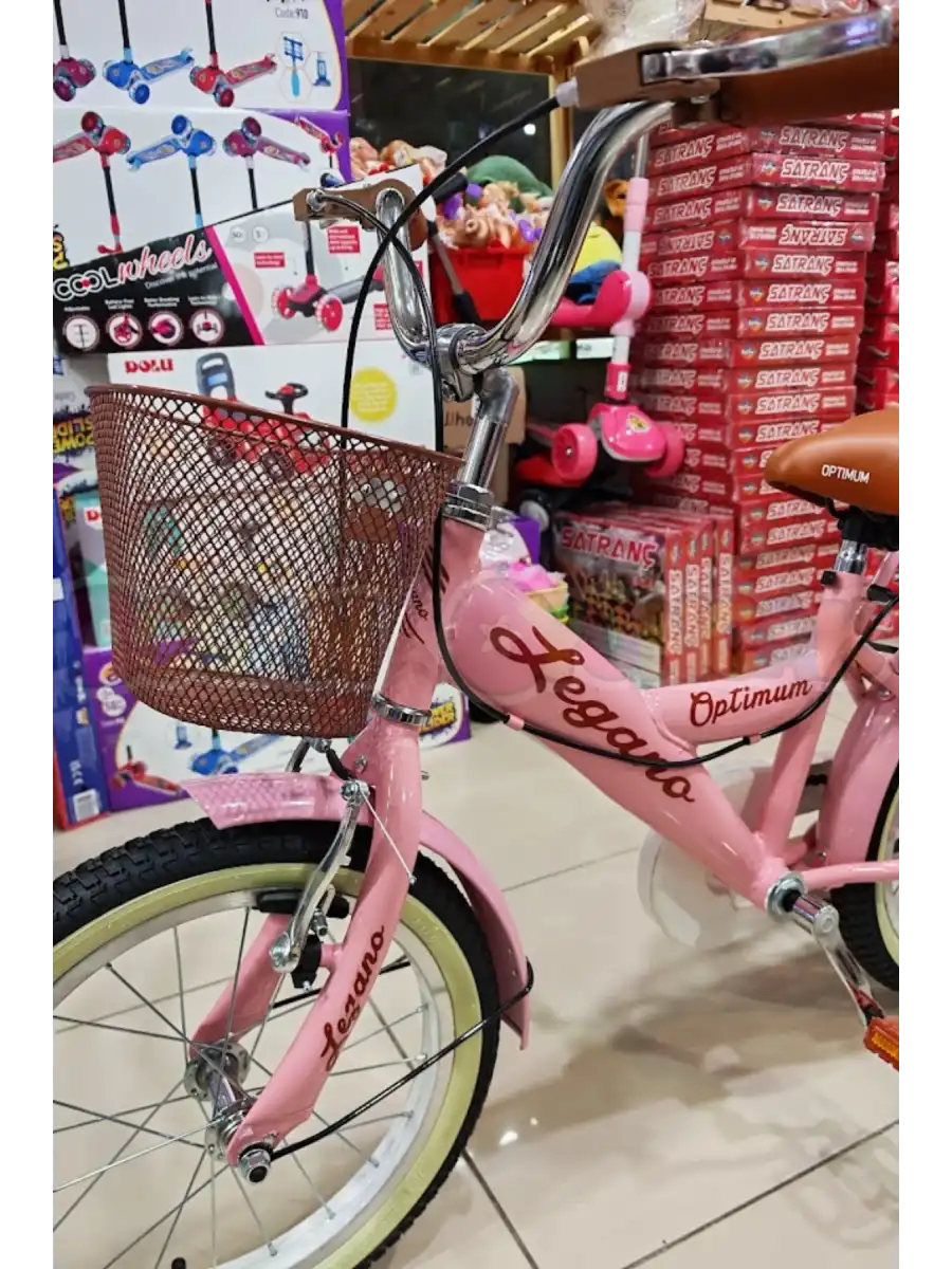BMX Legano Optimum Series Retro 16 Jant Çocuk Bisikleti Pembe - Legano 16 Jant Bisiklet Retro BMX Bisiklet