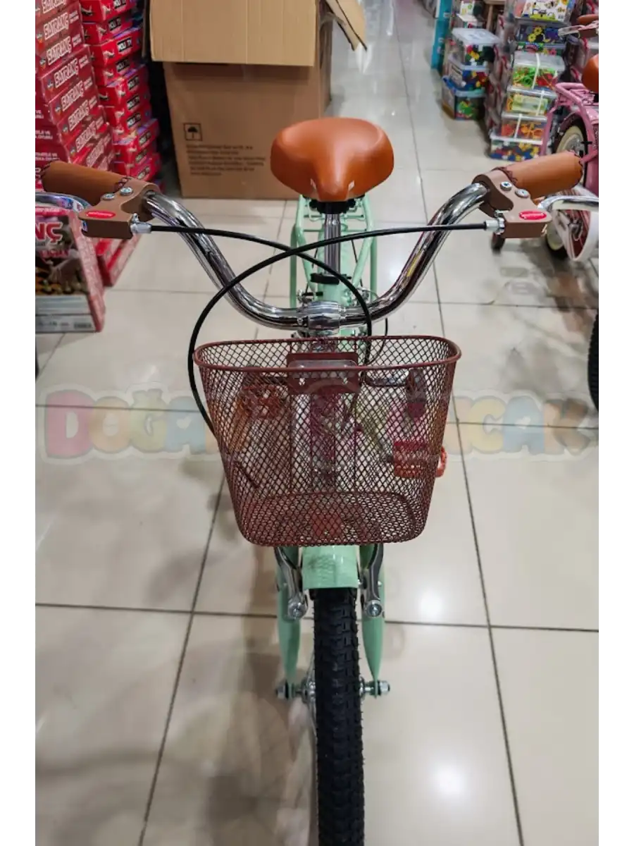 BMX Legano Optimum Series Retro 16 Jant Çocuk Bisikleti Yeşil - Legano 16 Jant Bisiklet Retro BMX Bisiklet