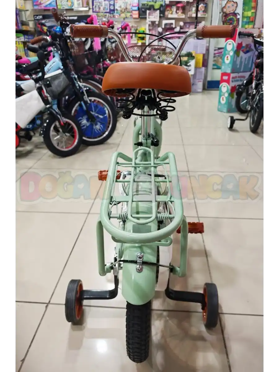 BMX Legano Optimum Series Retro 16 Jant Çocuk Bisikleti Yeşil - Legano 16 Jant Bisiklet Retro BMX Bisiklet