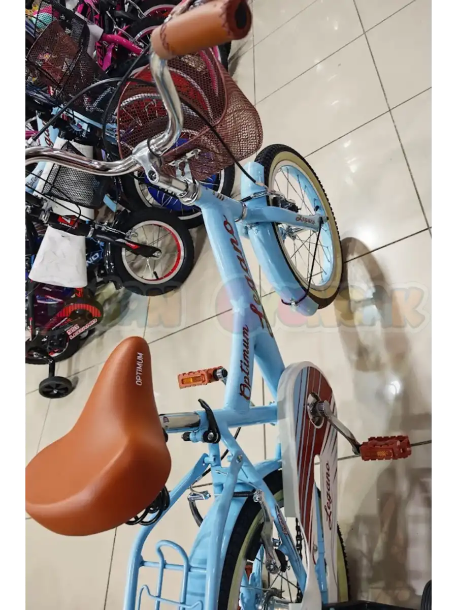 BMX Legano Optimum Series Retro 16 Jant Çocuk Bisikleti Mavi - Legano 16 Jant Bisiklet Retro BMX Bisiklet