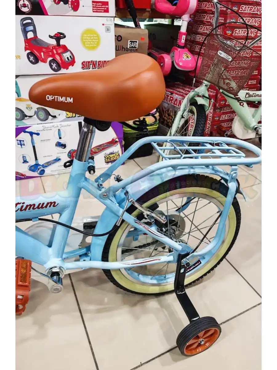 BMX Legano Optimum Series Retro 16 Jant Çocuk Bisikleti Mavi - Legano 16 Jant Bisiklet Retro BMX Bisiklet