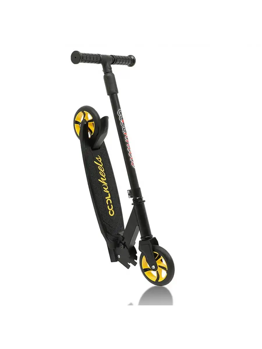 Cool Wheels 8+ Yaş Sarı 2 Tekerlekli Katlanabilir Scooter - CoolWheels Scooter - Çocuk Scooter