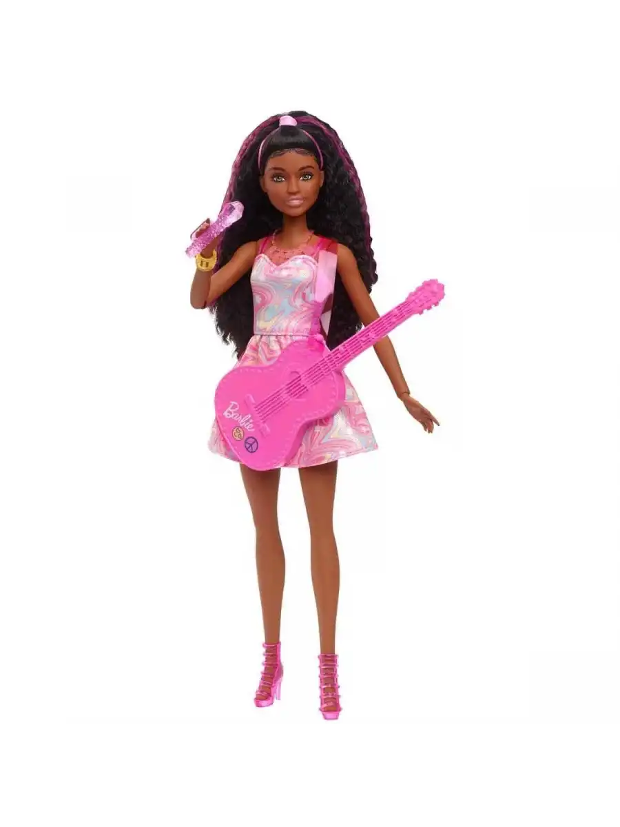 Barbie 65.Yıl Deluxe Kariyer Bebekleri - Pop Yıldızı HRG41 - Barbie Oyuncak Barbie Bebek Barbi Meslek