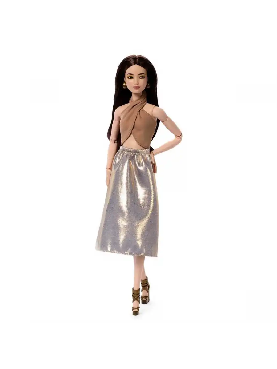 Barbie Basics 06 - Siyah Uzun Saçlı JJX25 - Barbie Oyuncak Barbie Bebek Barbie Stil ve Moda