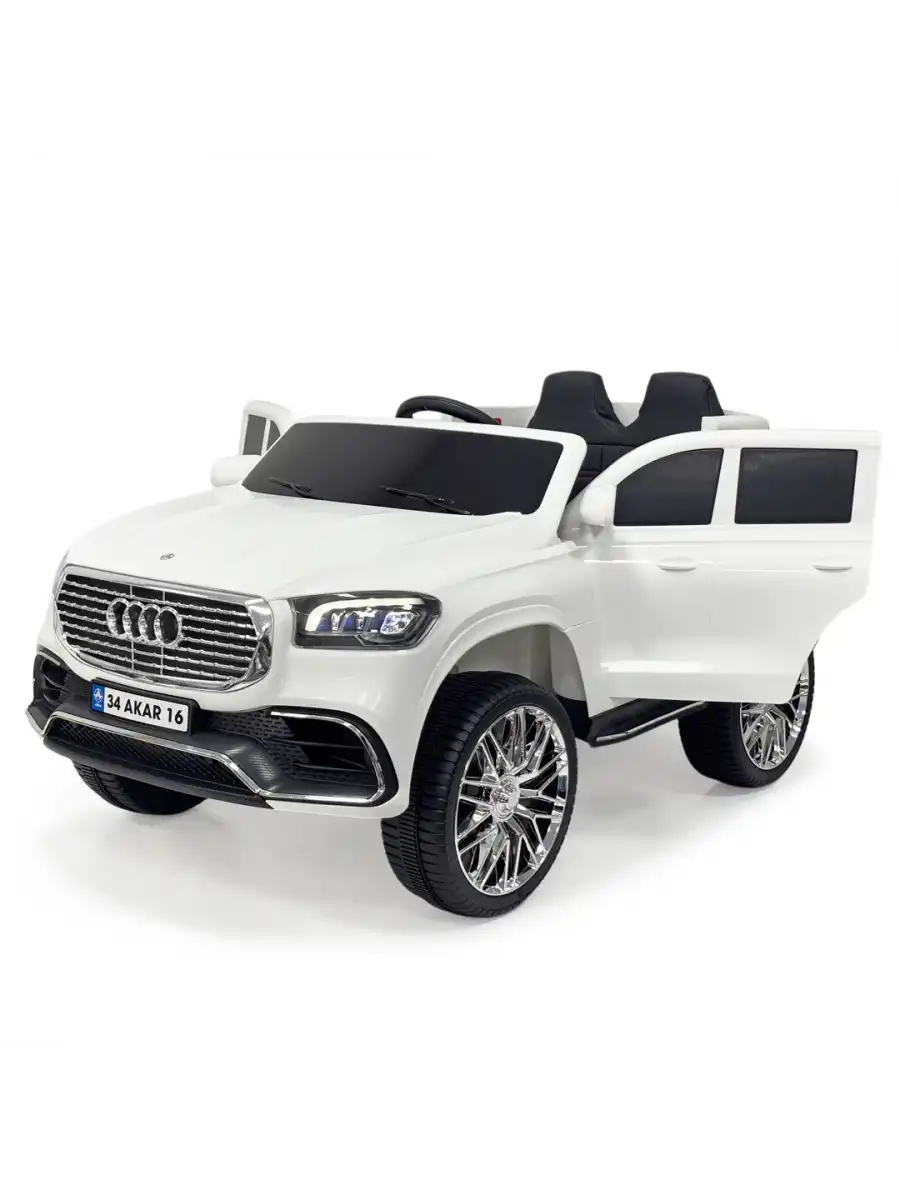 Admire GT Beyaz Uzaktan Kumandalı 4X2 12 Volt Akülü Araba - RC Audi Akülü Araba Audi Akülü Araç