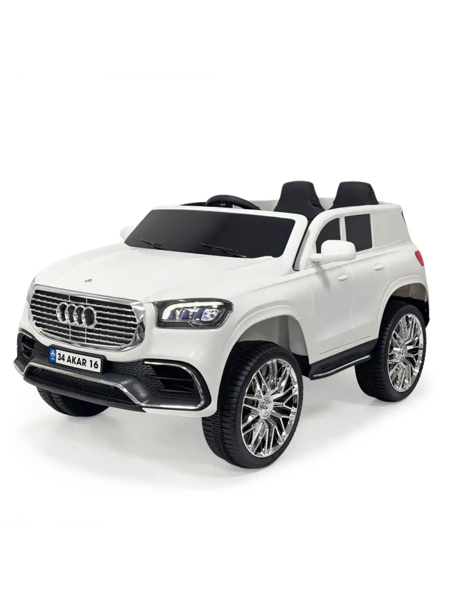 Admire GT Beyaz Uzaktan Kumandalı 4X2 12 Volt Akülü Araba - RC Audi Akülü Araba Audi Akülü Araç