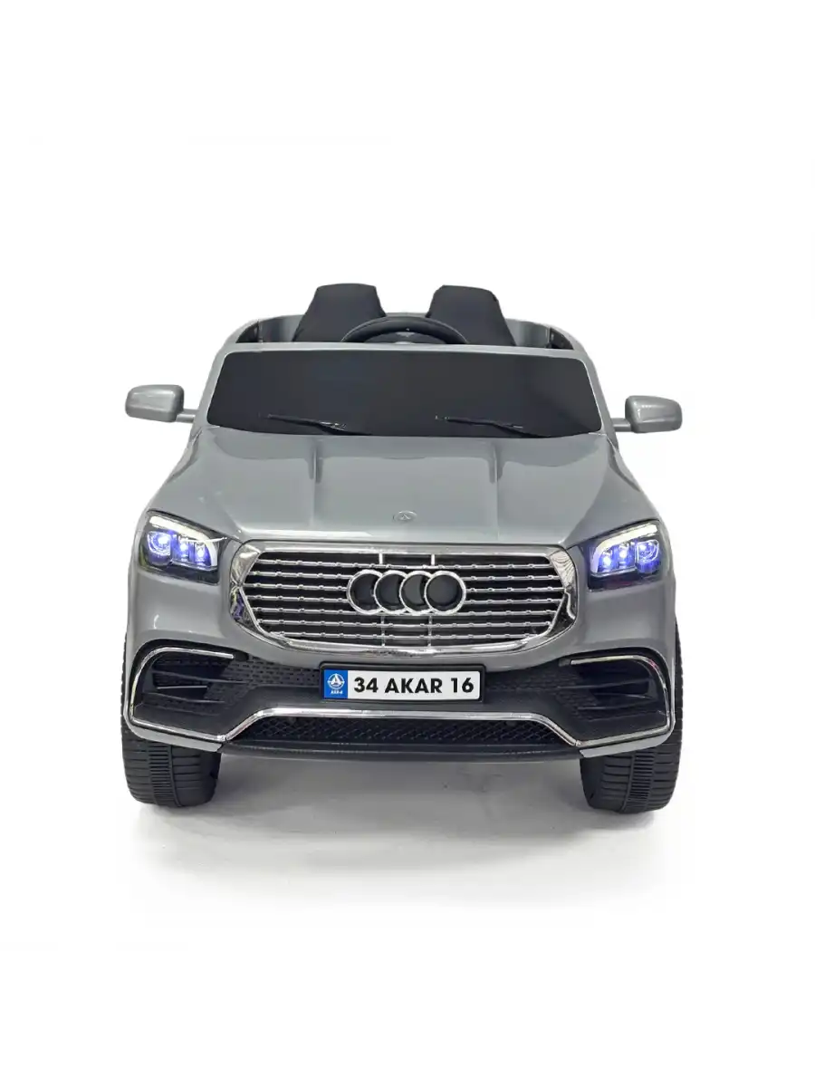 Admire GT Gri Uzaktan Kumandalı 4X2 12 Volt Akülü Araba - RC Audi Akülü Araba Audi Akülü Araç