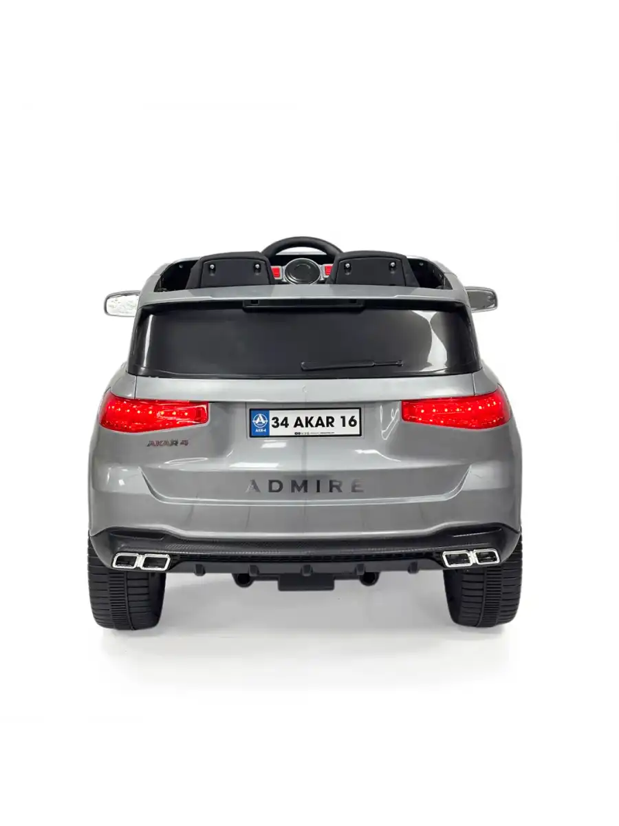 Admire GT Gri Uzaktan Kumandalı 4X2 12 Volt Akülü Araba - RC Audi Akülü Araba Audi Akülü Araç