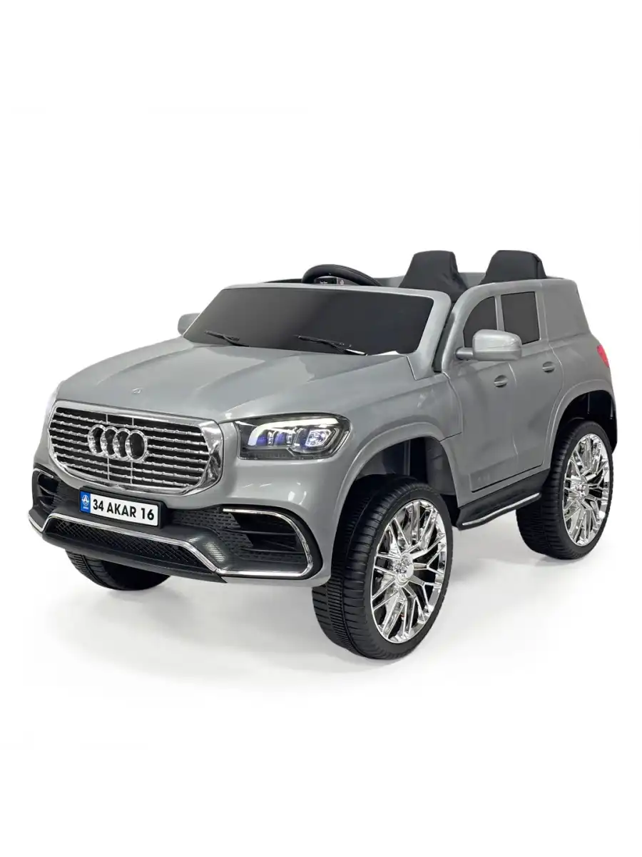 Admire GT Gri Uzaktan Kumandalı 4X2 12 Volt Akülü Araba - RC Audi Akülü Araba Audi Akülü Araç