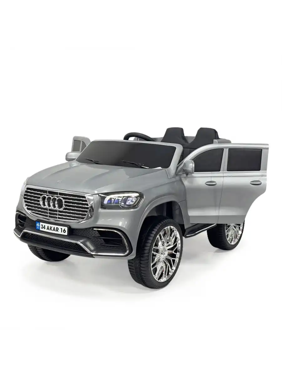 Admire GT Gri Uzaktan Kumandalı 4X2 12 Volt Akülü Araba - RC Audi Akülü Araba Audi Akülü Araç