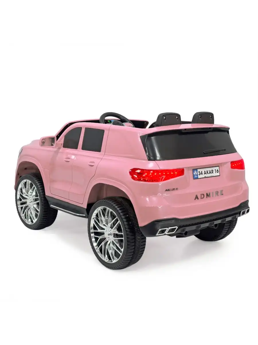 Admire GT Pembe Uzaktan Kumandalı 4X2 12 Volt Akülü Araba - RC Audi Akülü Araba Audi Akülü Araç