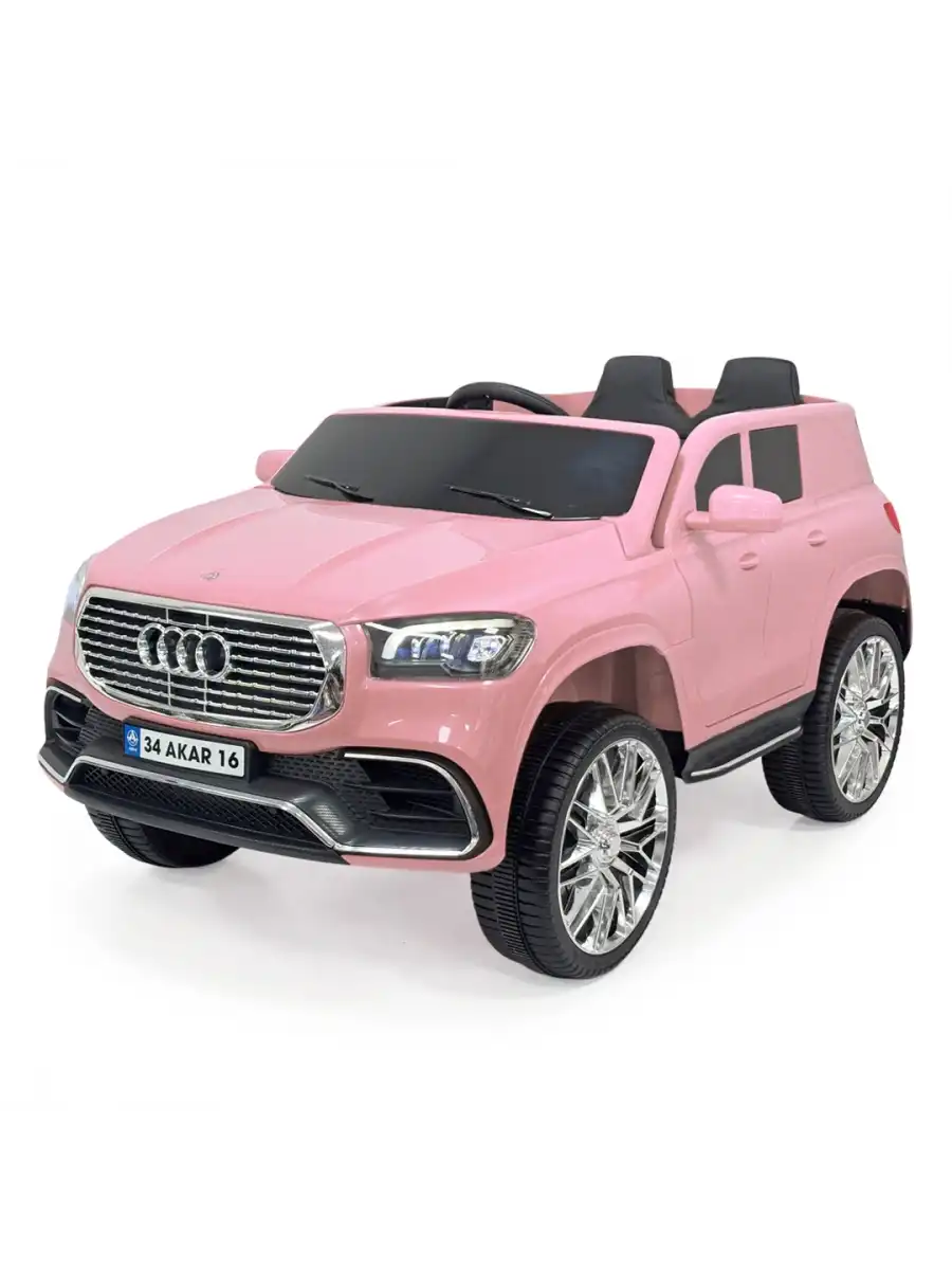 Admire GT Pembe Uzaktan Kumandalı 4X2 12 Volt Akülü Araba - RC Audi Akülü Araba Audi Akülü Araç