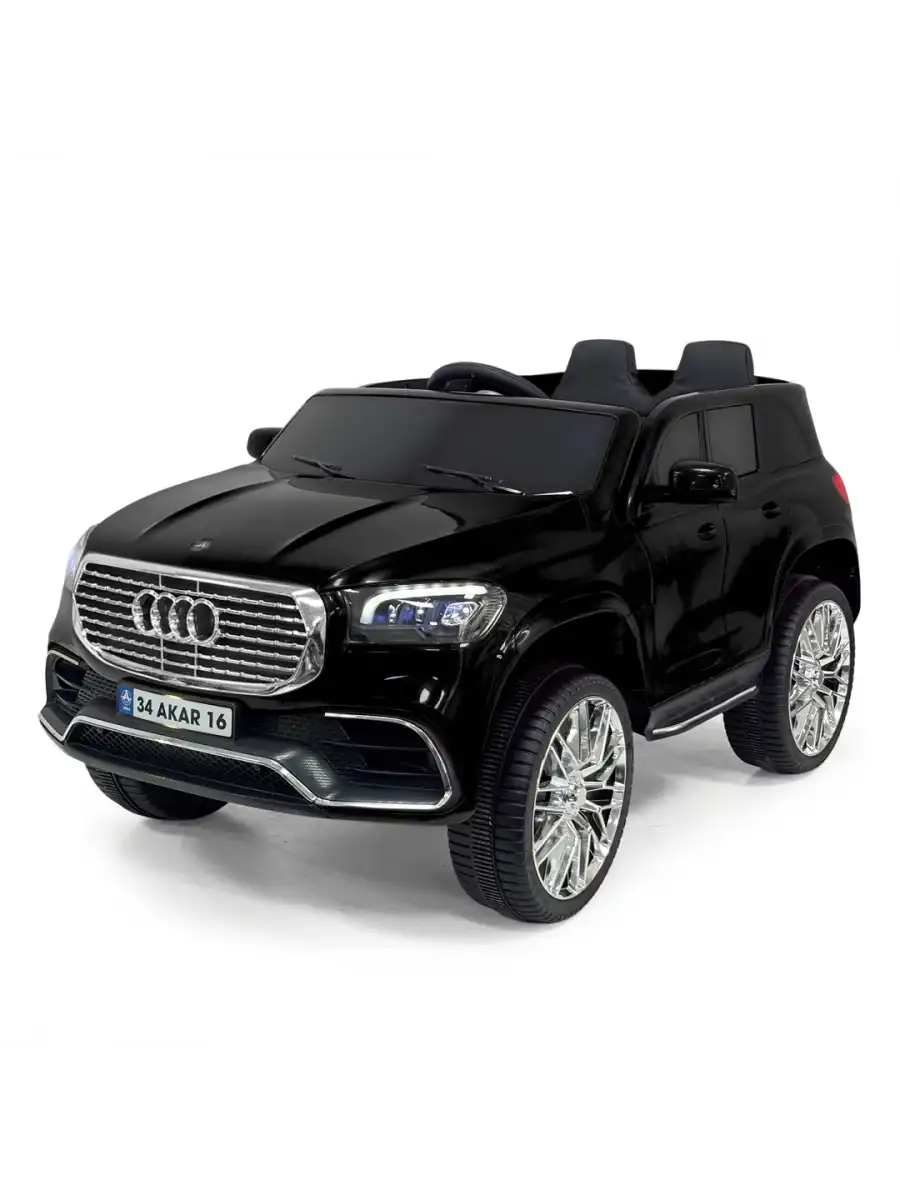 Admire GT Siyah Uzaktan Kumandalı 4X2 12 Volt Akülü Araba - RC Audi Akülü Araba Audi Akülü Araç
