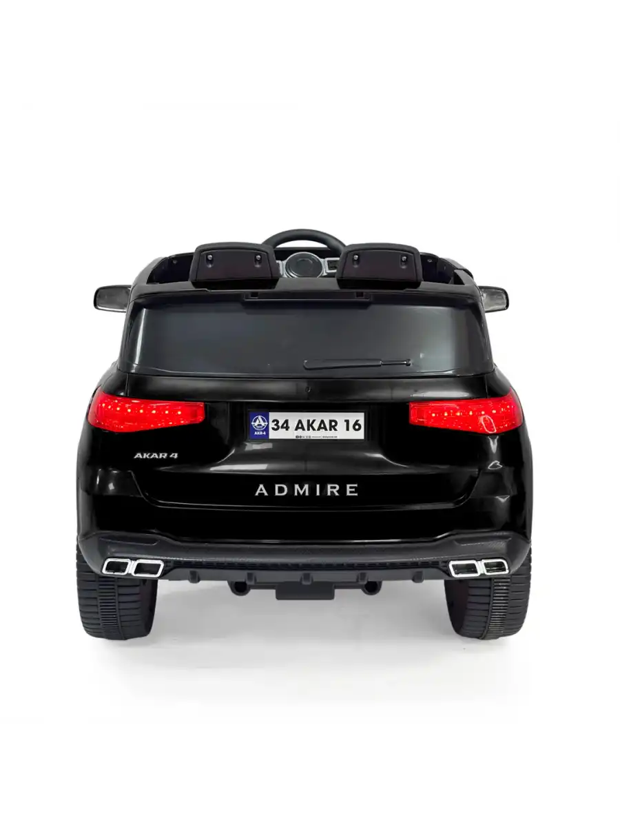 Admire GT Siyah Uzaktan Kumandalı 4X2 12 Volt Akülü Araba - RC Audi Akülü Araba Audi Akülü Araç