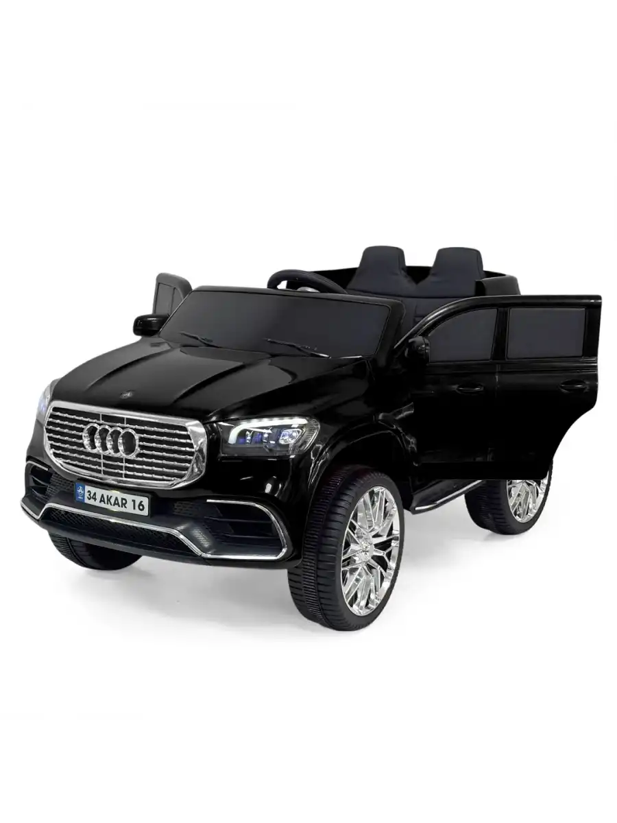 Admire GT Siyah Uzaktan Kumandalı 4X2 12 Volt Akülü Araba - RC Audi Akülü Araba Audi Akülü Araç
