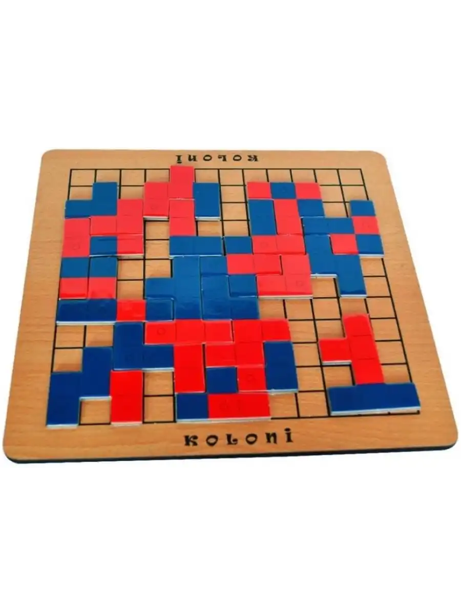 Ahşap Koloni Oyunu - Akıl ve Zeka Oyunu - Squares Oyunu - Redka Koloni Oyunu - Strateji Oyunu