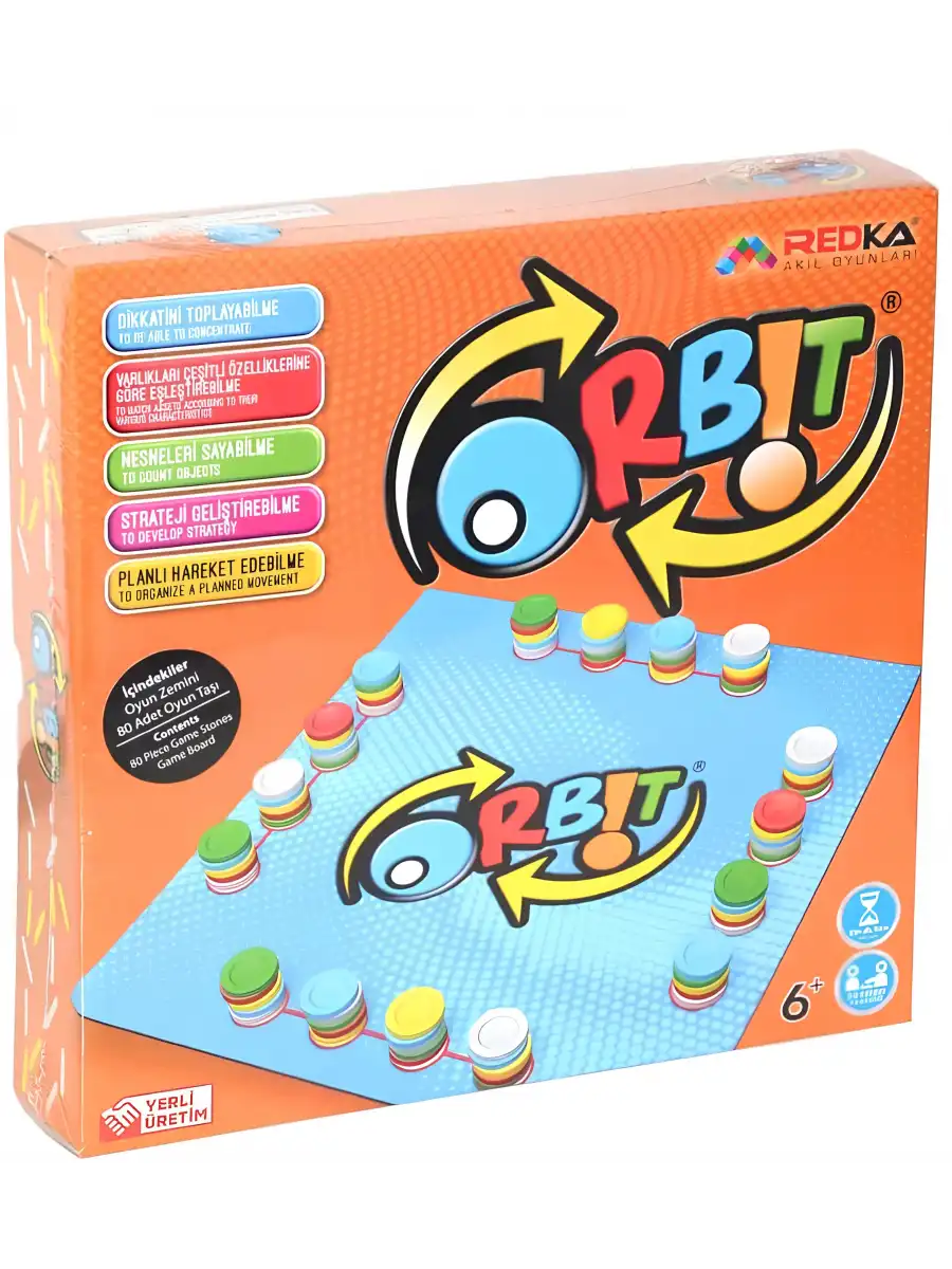 Orbit Oyunu - Akıl ve Zeka Oyunu - Taş Toplama Oyunu - Redka Orbit Oyunu - Strateji Oyunu