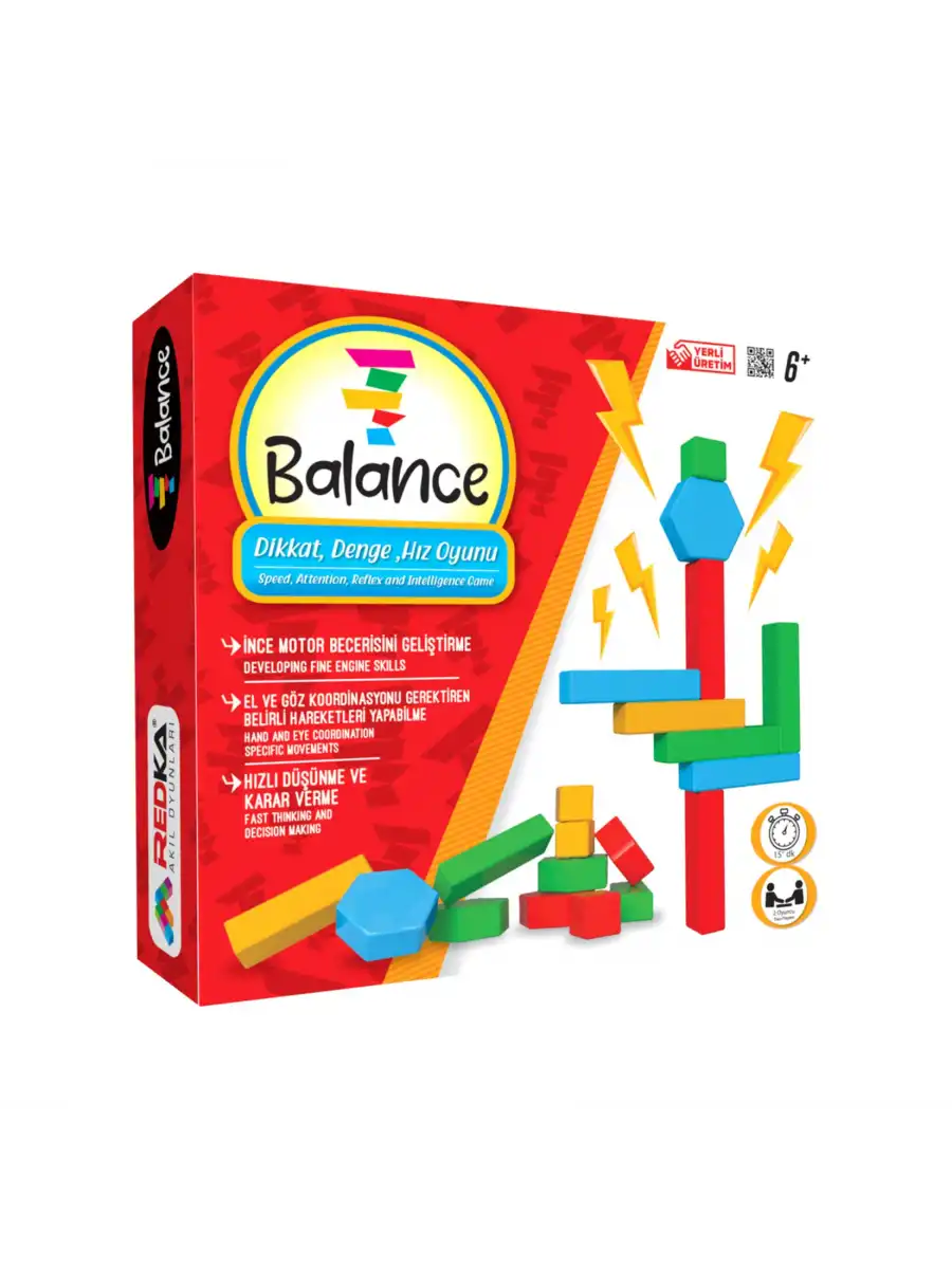 Ahşap Play Pattern Oyunu - Akıl ve Zeka Oyunu - Görüntü İşleme Oyunu - Redka Balance Oyunu