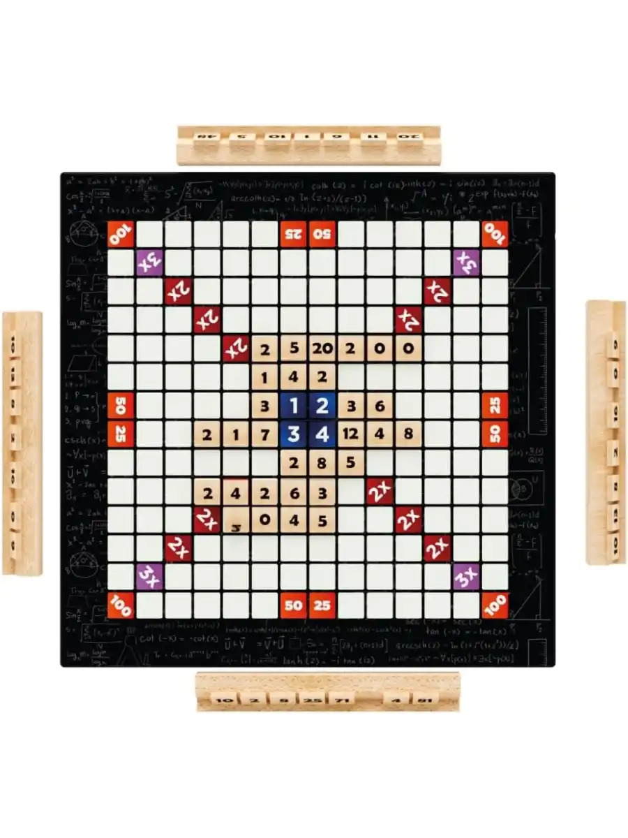 Ahşap Redka Matematik Oyunu - Matematik Çözmece Oyunuz - İşlem Oyunu Zeka Oyunu