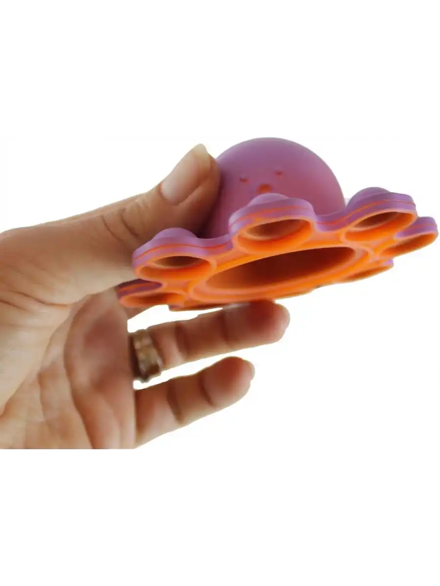 Ahtapot Popİt Oyuncak (1 Adet) - Popit Stres Oyuncak - Pıt Pıt Oyuncak - Hayvan Popit - Fidget Stres Oyuncak