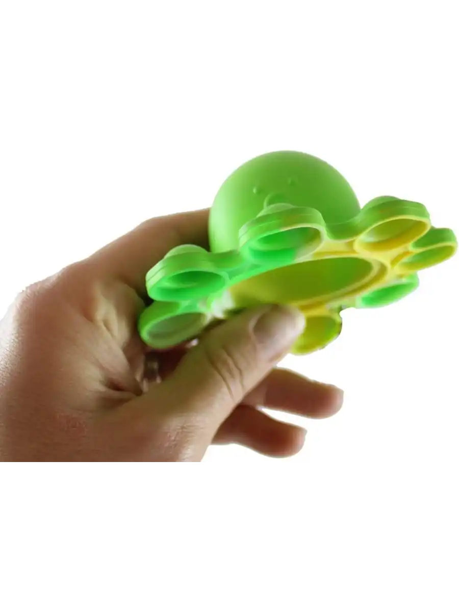 Ahtapot Popİt Oyuncak (1 Adet) - Popit Stres Oyuncak - Pıt Pıt Oyuncak - Hayvan Popit - Fidget Stres Oyuncak