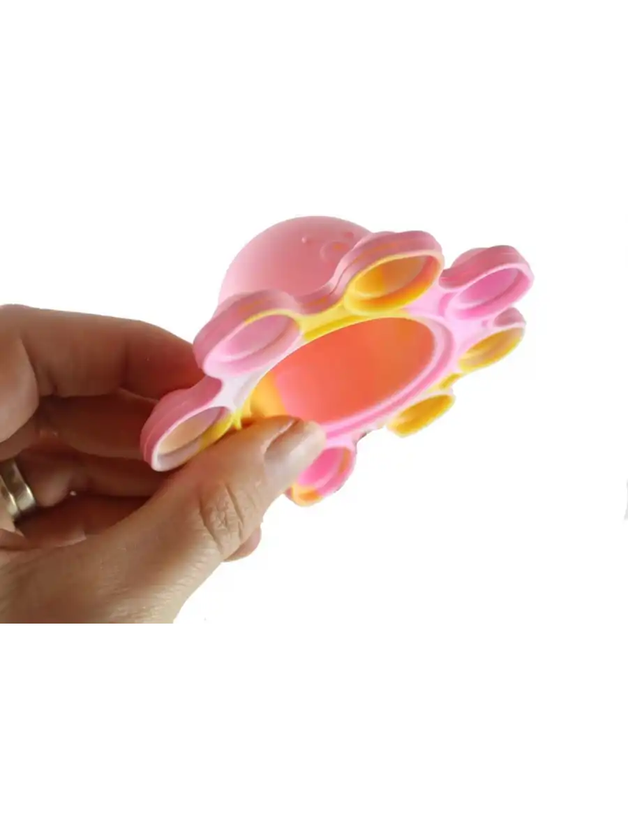 Ahtapot Popİt Oyuncak (1 Adet) - Popit Stres Oyuncak - Pıt Pıt Oyuncak - Hayvan Popit - Fidget Stres Oyuncak